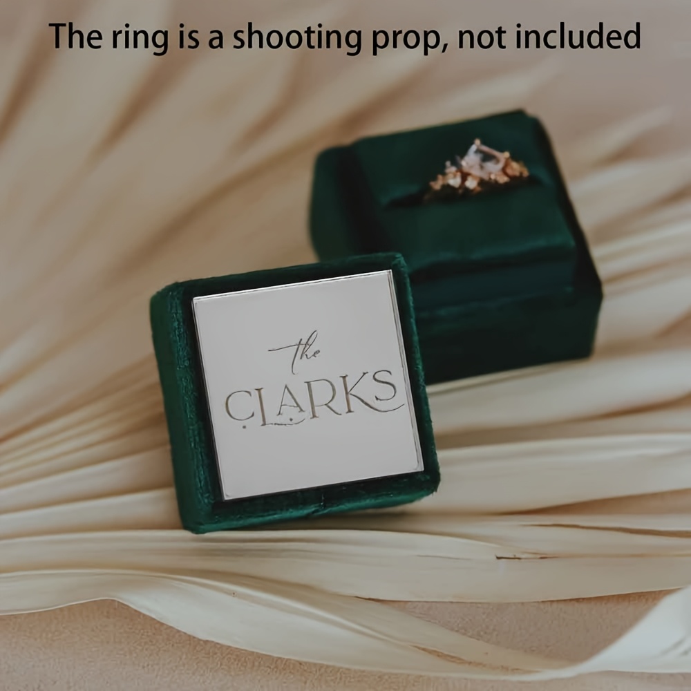 Custom Wedding Ring Box for Engagements